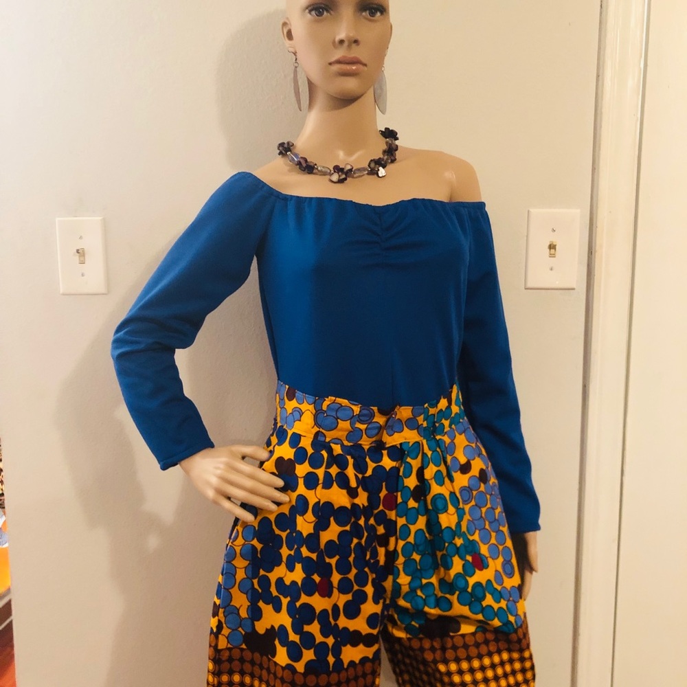 It is a two-piece handmade unique style